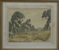 Hervey Adams watercolour 