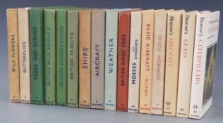 [Observer Books] Ships 1952, Common Fungi 1954, British Bird’s Eggs 1954, Mosses and Liverworts 1955