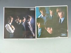 The Rolling Stones - 1 and 2  (LK4605 and LK4661) both boxed with red mono inners, record and covers