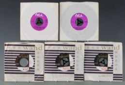 VIP / Okeh / Wand - Ten singles, generally Ex, USA issues or pressings