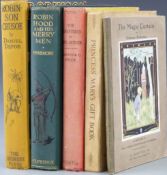Robin Hood published Selfridge 1929 with coloured plates in pictorial cloth with gilt titles,