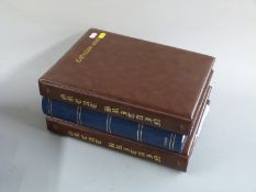 A collection of Isle of Man stamps plus covers in three albums, stockbooks