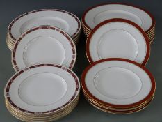 Royal Worcester Howard pattern dinnerware, further Royal Worcester, Portmeirion Pomona, Botanic