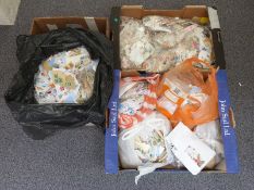 A substantial quantity of loose stamps in three boxes, mainly modern GB but includes earlier old