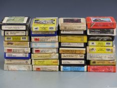 Approximately thirty x 8 track tapes
