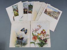 Union-Castle Line collection of ten menu & musical programme cards (all different) dated 1953 from