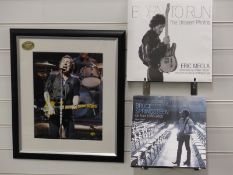 Signed Bruce Springsteen picture with certificate of authenticity, Bruce Springsteen on tour by Dave