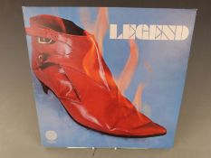 Legend - Legend (6360019) large swirl, cover, inner and record appear at least Ex, less bag rash