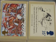 A large quantity of PHQ cards