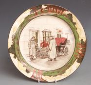 Royal Doulton Seriesware motoring plate, diameter 26.5cm