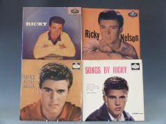 Rick / Ricky Nelson - 24 albums including seven on London and six on Brunswick, generally Ex