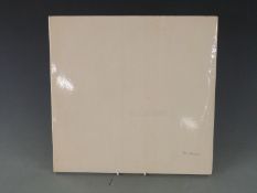 The Beatles - The Beatles No 0424870 (PCS 7067). Records VG with name on one label, cover, poster,