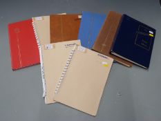 Eight various stockbooks and albums of GB stamps