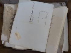 A large collection of indentures, many of local Stroud, Minchinhampton and Leonard Stanley interest,