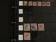 A ring binder album of Great Britain stamps 1901-35 on Hagner sheets including Edward VII 2s 6d