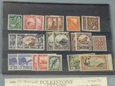 Mainly mint Commonwealth stamps on stock cards including Antigua and Niue fiscals, Trinidad 1896