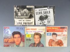 Elvis Presley - nine EPS including 7EG8199, RCX - 131, 135, 211, 7106, 7141, 7187 plus two import