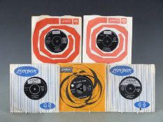 London - approximately 120 singles on London, most in company sleeves