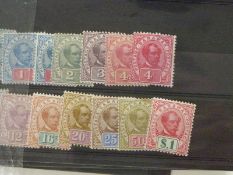 Sarawak 1969-1950. A fine mainly unmounted mint collection of loose album sheets and stockcards.