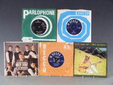 Billy Fury - 13 singles and one EP including Gamblers (DFE 8641), R5874, F.11888 and F. 12459,