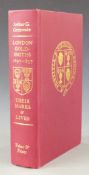 London Goldsmiths 1697-1837 Their Marks and Lives from the Original Registers at Goldsmith’s