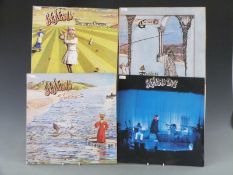 Genesis - Trespass (CAS 1020) A2-B2 pink scroll, record appears VG with slight wear to cover and