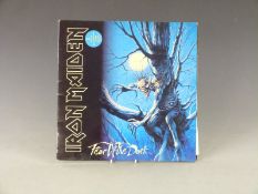 Iron Maiden - Fear of The Dark (EMD 1032), records and cover appear EX