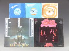 Approximately 30 albums including Queen and ELO, also approximately 120 singles, including Timebox -