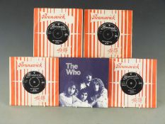The Who - 12 singles on Brunswick and Track including 05926, 05935, 05944, 05956, 05965 and 05968,