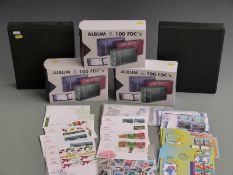 A large quantity of modern mint stamps, mainly Iceland and Scandinavia, together with five cover