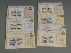 Album of Battle of Britain and other R.A.F related covers, mostly signed by pilots