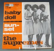 The Supremes - Baby Doll (G042.600), Dutch issues picture sleeve single, appears Ex/Ex