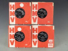 Johnny Kidd and The Pirates - four singles POP 1088, 1309, 1353 and 1397, all at least Ex