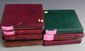 Ten albums of GB and all world first day covers