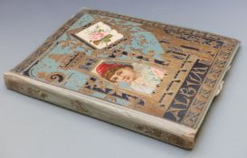 Victorian scrap album including circus animals, natural history, hunting, fireman, lifeboats,
