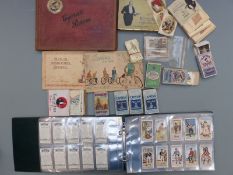 John Player vintage Cigarette Pictures album, includes European royalty and flowers, another album