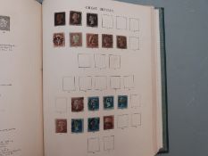 Great Britain stamps 1840-1953 in a Windsor album, includes 1d black x3, 1d red plates, Jubilee