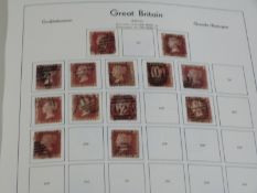 Lighthouse album of GB stamps, Victoria - QEII, mint and used