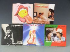 The Rolling Stones / Solo - 22 singles, mostly later singles in company/picture sleeves