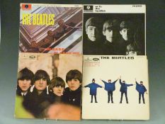The Beatles, six albums, Please Please Me, With, For Sale, Help, Rubber Soul and Revolver, all