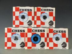 Chess - nine singles including Joy Lovejoy (6145 010) most in company sleeves, all Ex