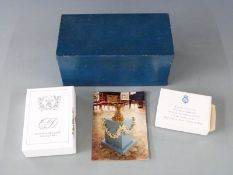 HRH Prince Charles and Lady Diana Spencer wedding cake, in presentation box dated 29th July 1981,