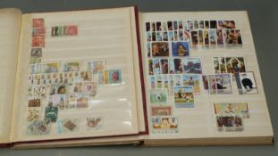 Seven stockbooks of African stamps