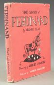 Munro Leaf The Story of Ferdinand Illustrated by Robert Lawson, published Hamish Hamilton 1937 first