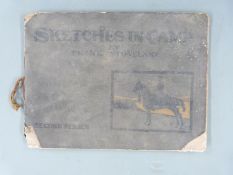 [Military] Sketches In Camp by Frank Stonelake (second series) A booklet of black & white