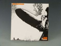 Led Zeppelin - 1 (588 171 cover K40031 record), green/orange label, record and cover appear at least