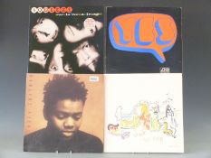 Approximately 40 records including Yes, Ralph McTell, Genesis etc