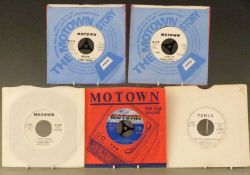 Motown - 20 singles (15 blue, five white), generally Ex, USA issue