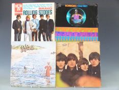 Approximately 110 albums and 12 inch singles, including The Beatles, The Rolling Stones, Pink Floyd,