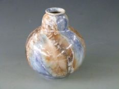 Arabia Finnish porcelain pedestal vase, H24cm